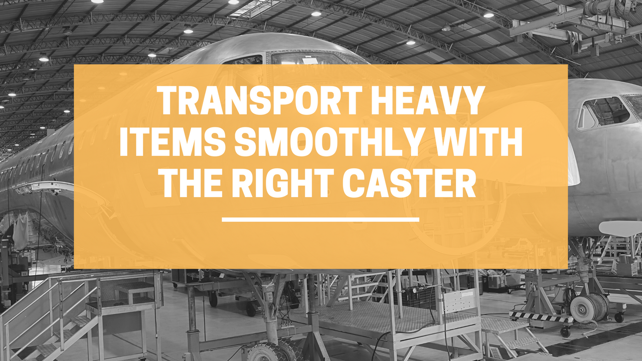 Easily Transport Heavy Items Smoothly with the Right Caster | LINCO Casters & Industrial Supply