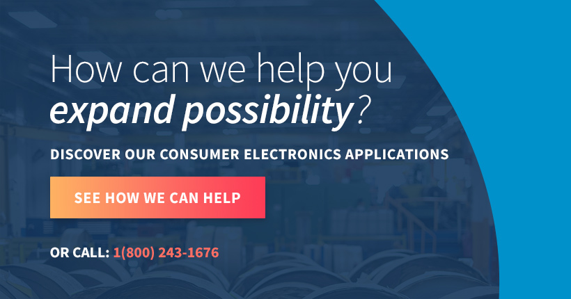 Learn how we help consumer electronics manufacturers innovate