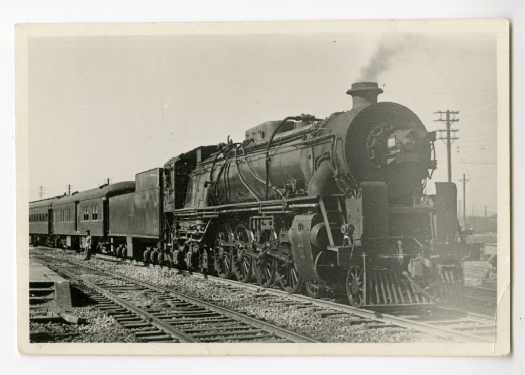 A class K7 4-8-4 locomotive