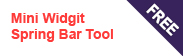 Mini Widget Spring Bar Tool