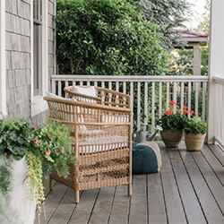 Southern front porch