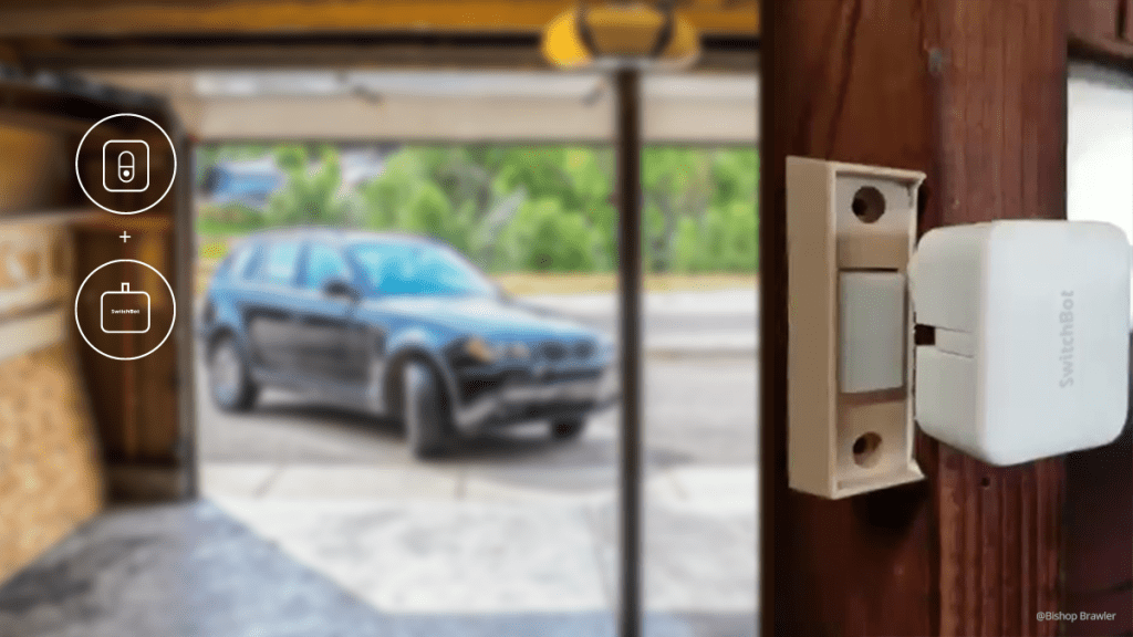 Use SwitchBot Remote to open your garage door