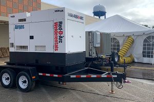 generator at emergency site